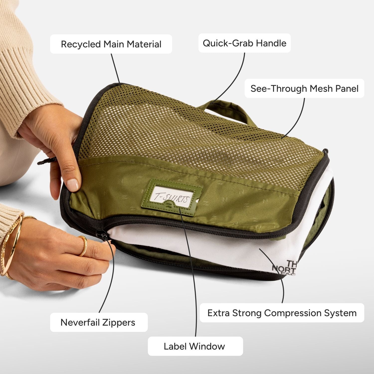 The Large Suitcase Packing Set