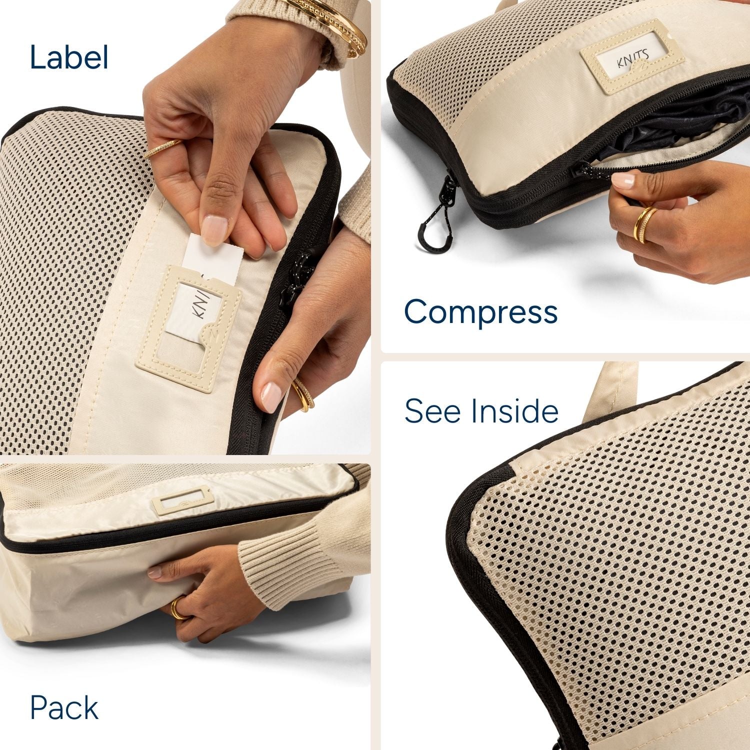The Large Suitcase Packing Set