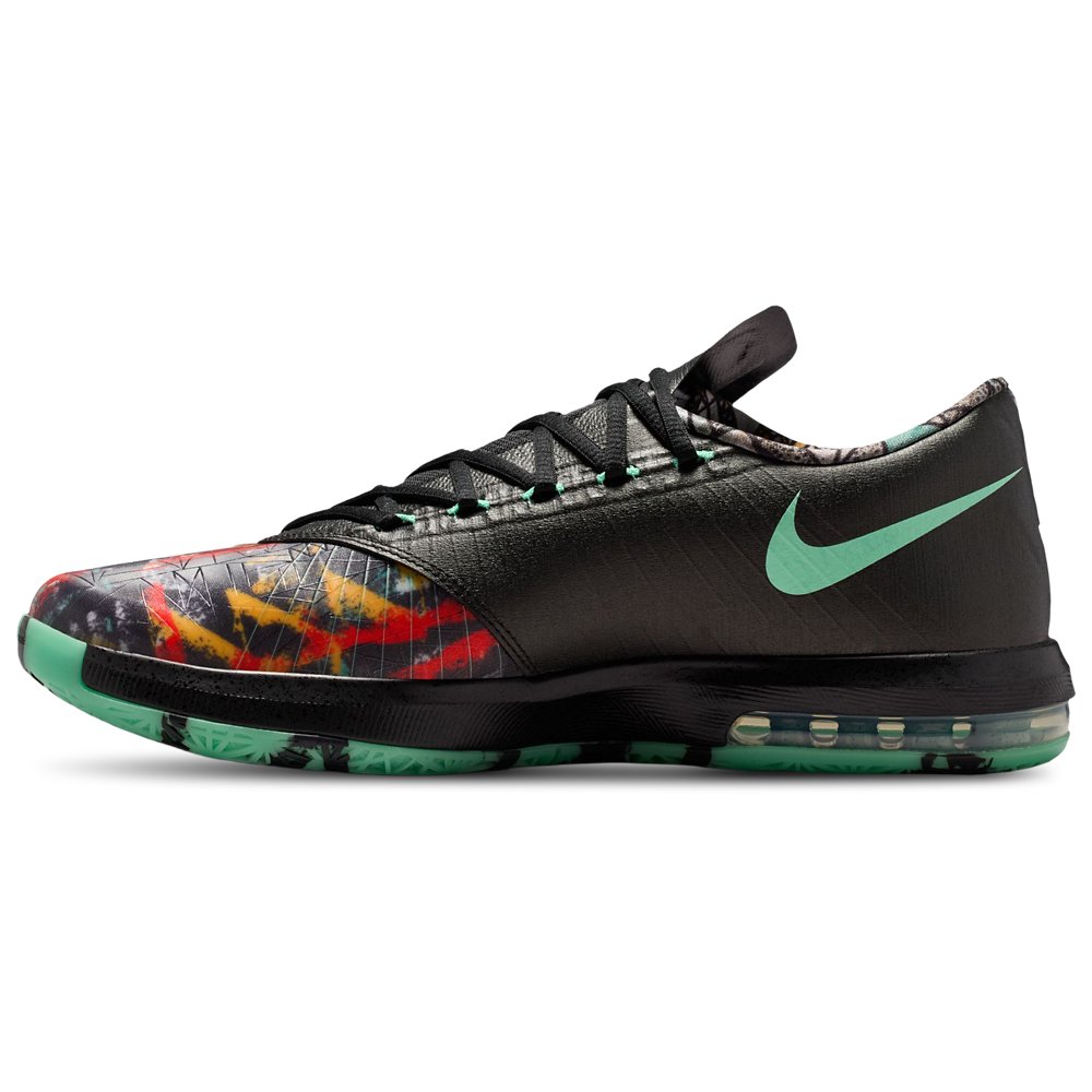 Nike Nike Zoom KD 6 in Multi / Multi / Green Glow
