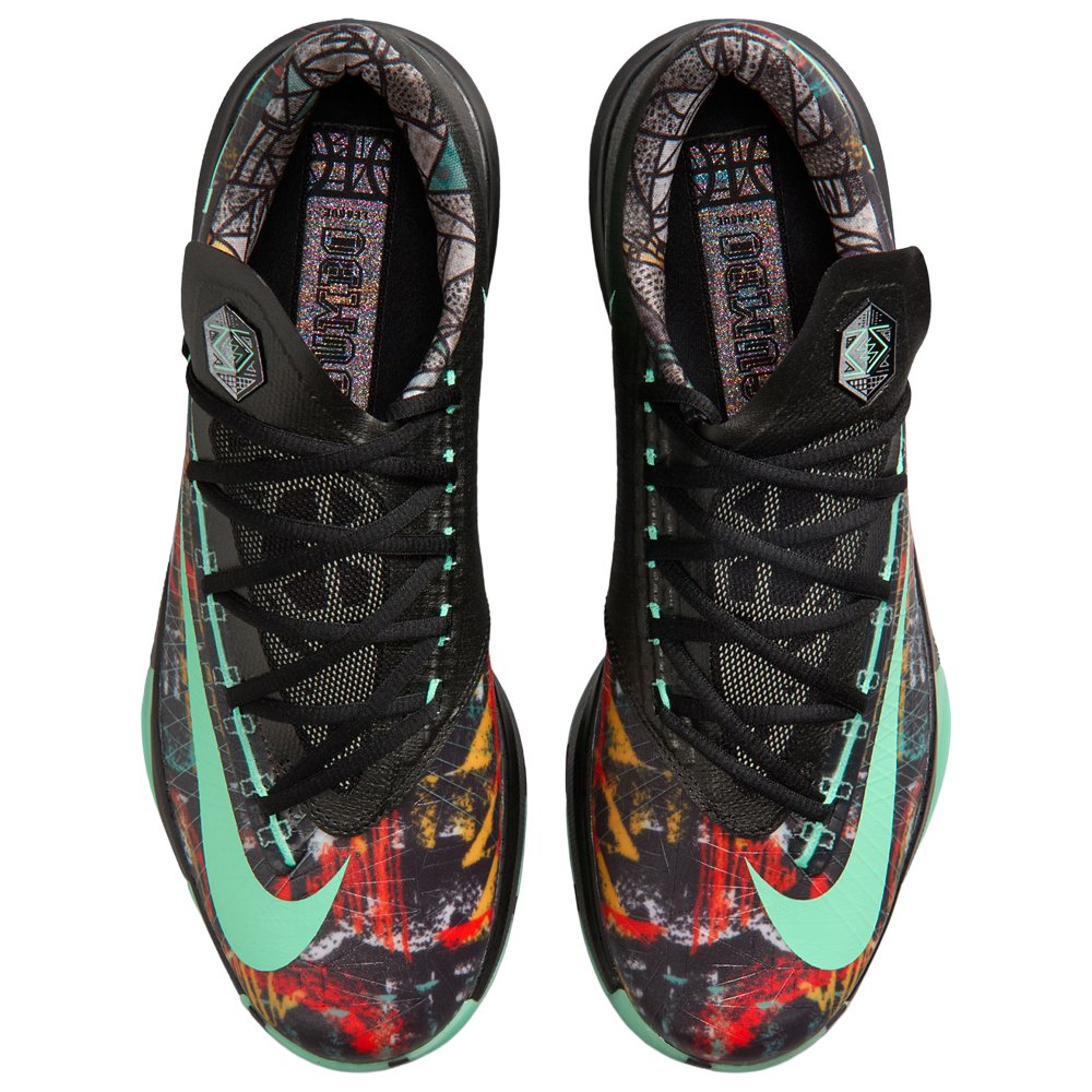 Nike Nike Zoom KD 6 in Multi / Multi / Green Glow