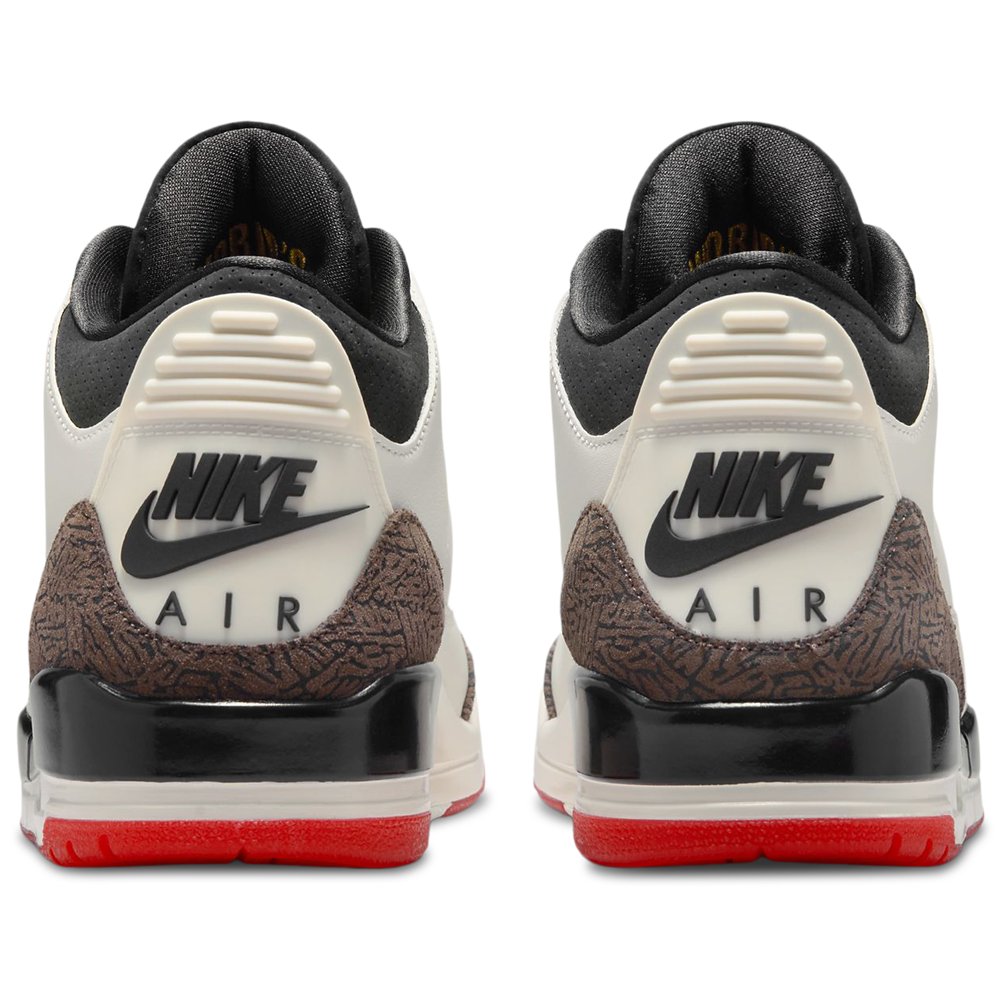Jordan Jordan 3 Retro in Sail / Black / University Red