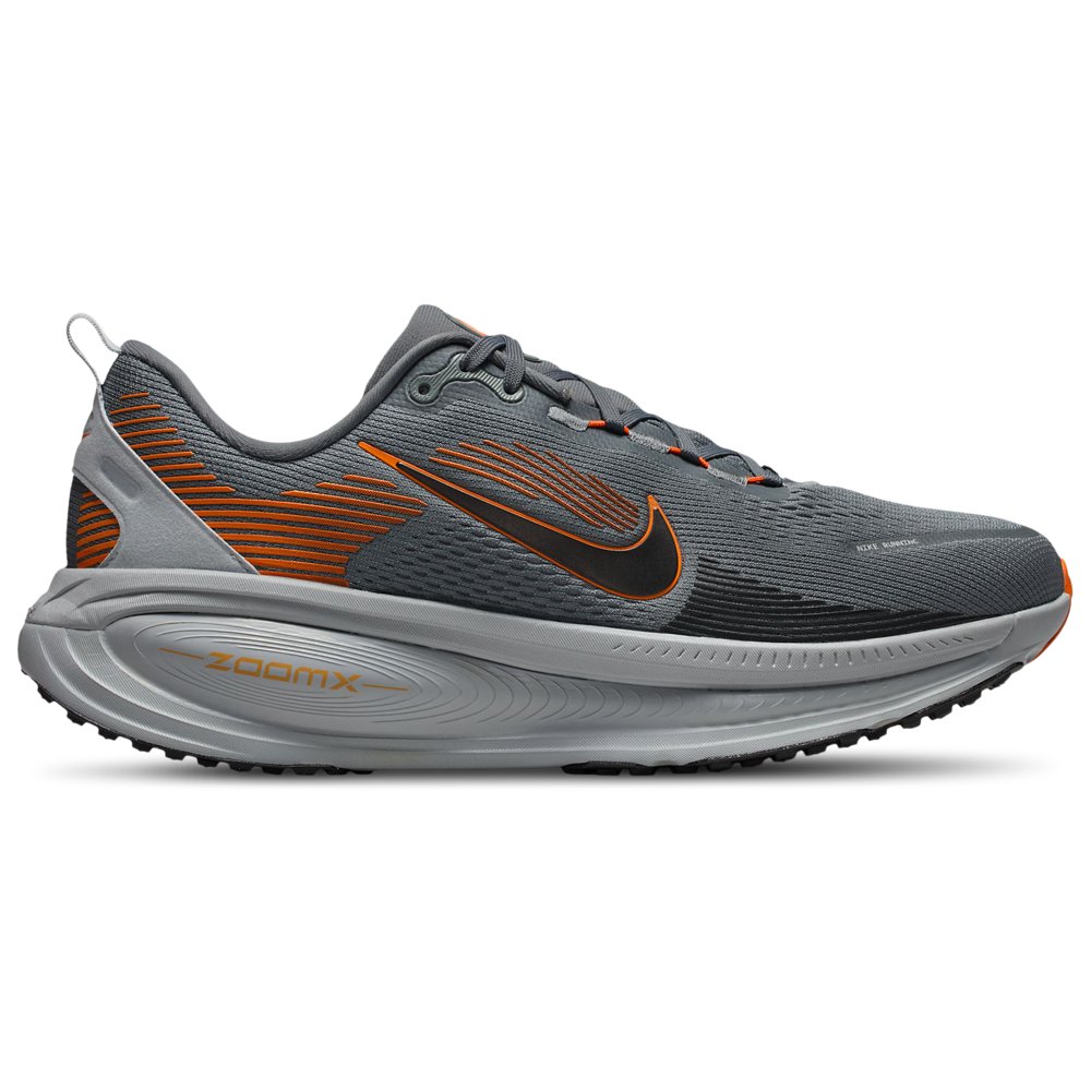 Nike Nike Vomero 18 in Cool Grey / Black / Safety Orange