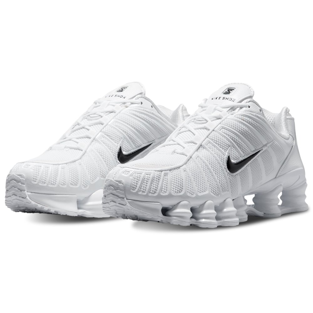 Nike Nike Shox TL in White / Black / White