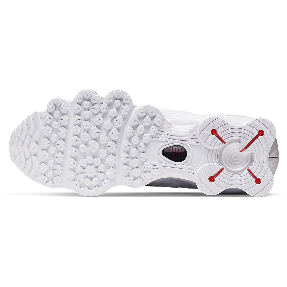 Nike Nike Shox TL in White / White / Metalic Silver