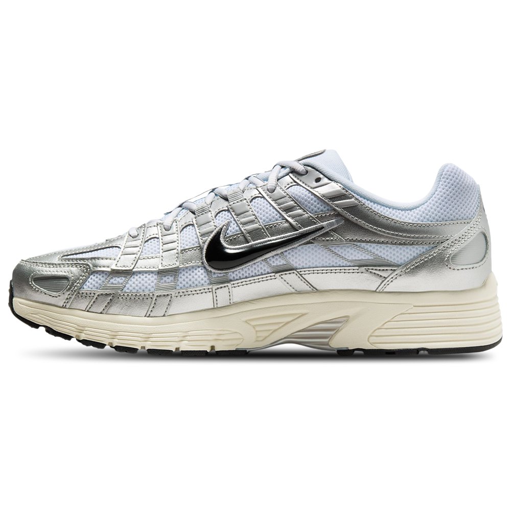 Nike Nike P-6000 in White / Black / Mtlc Silver