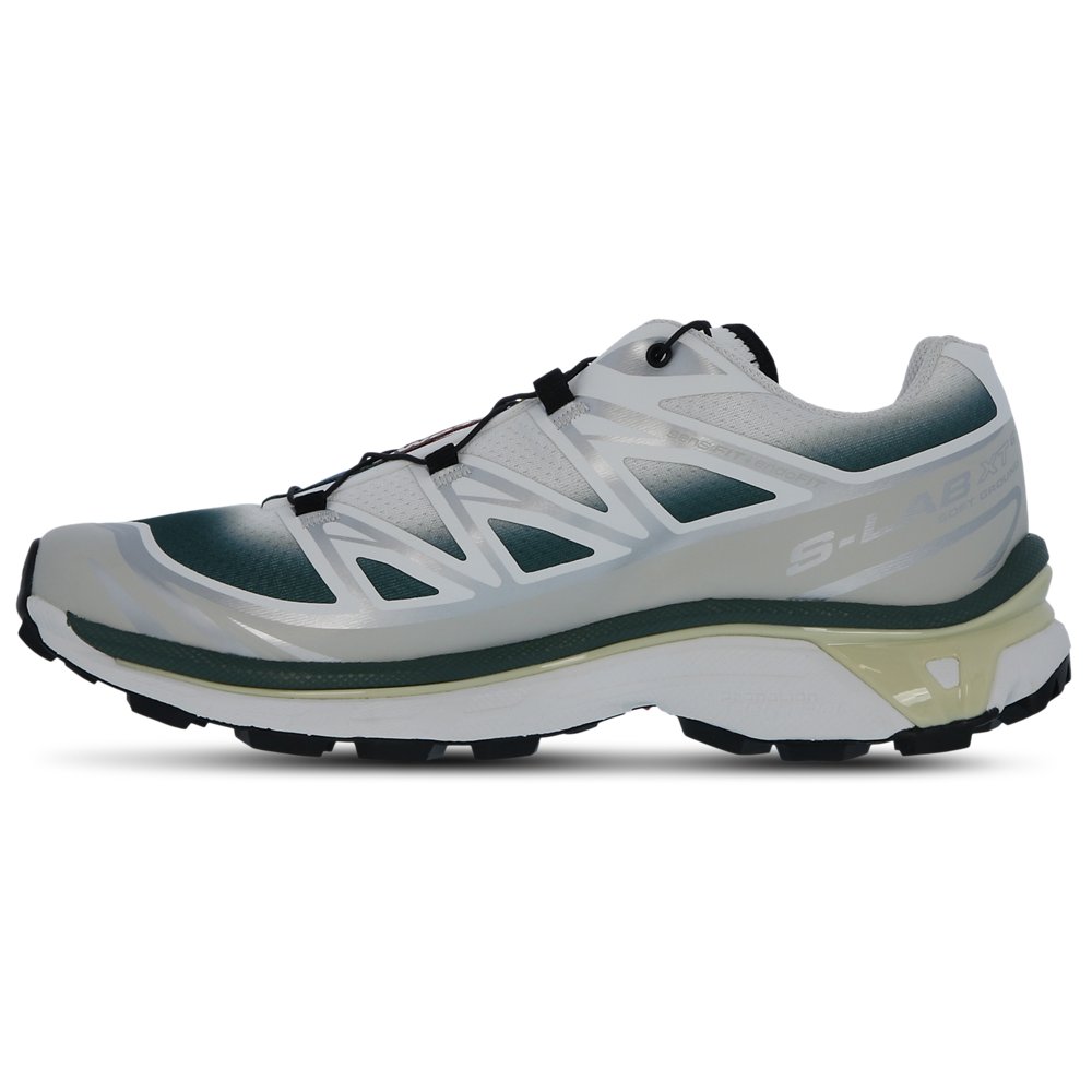 Salomon Salomon Xt-6 Skyline in White / Bistro Green / Lunar Rock