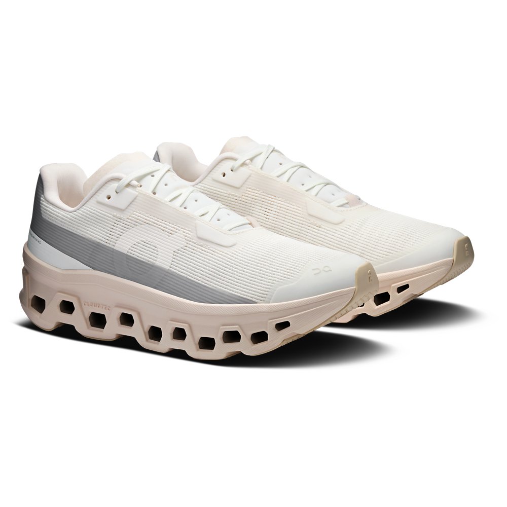 On On Cloudmonster Void in Ivory / Seashell