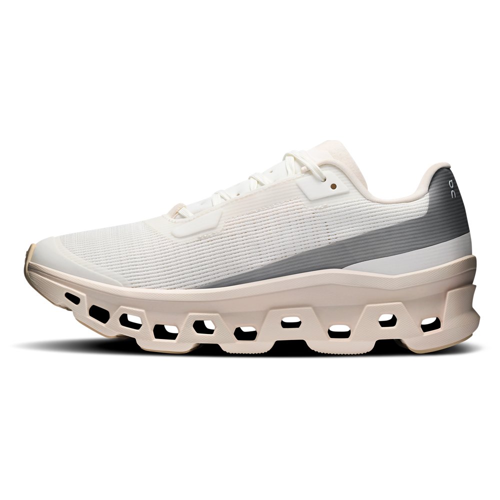 On On Cloudmonster Void in Ivory / Seashell