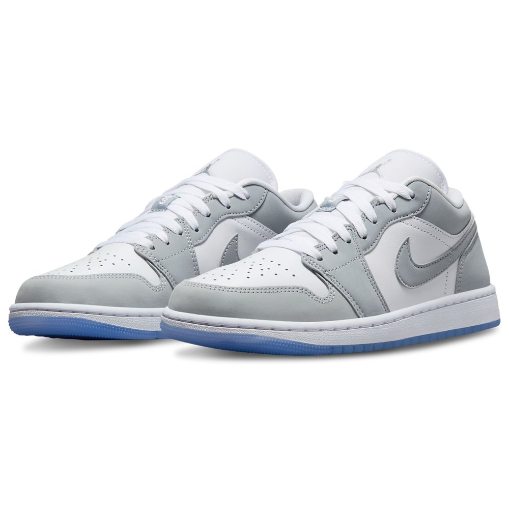 Jordan Jordan 1 Low in White / Wolf Grey / Aluminum