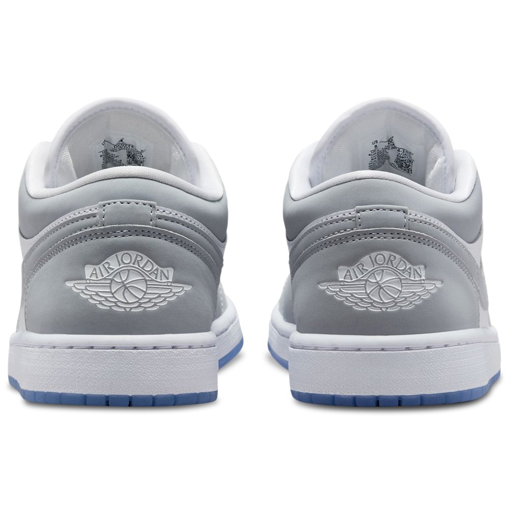 Jordan Jordan 1 Low in White / Wolf Grey / Aluminum