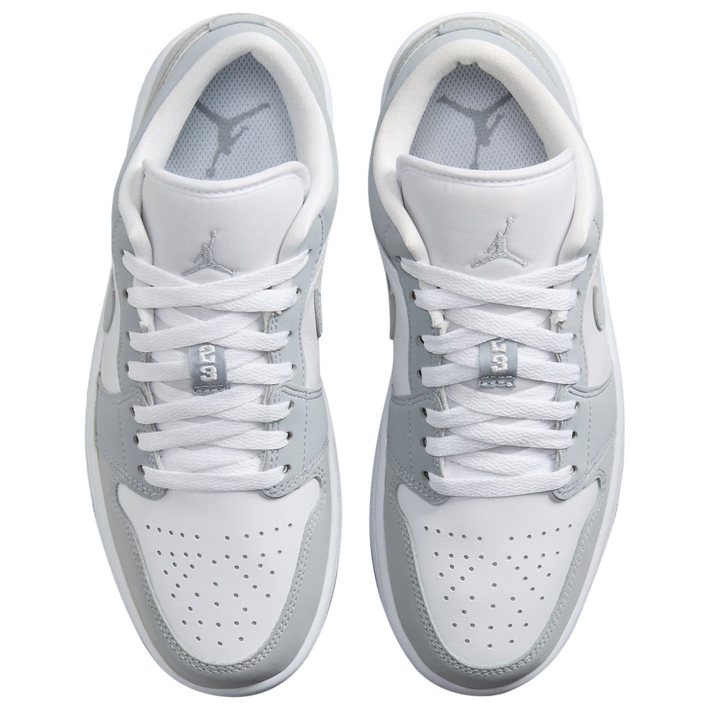 Jordan Jordan 1 Low in White / Wolf Grey / Aluminum