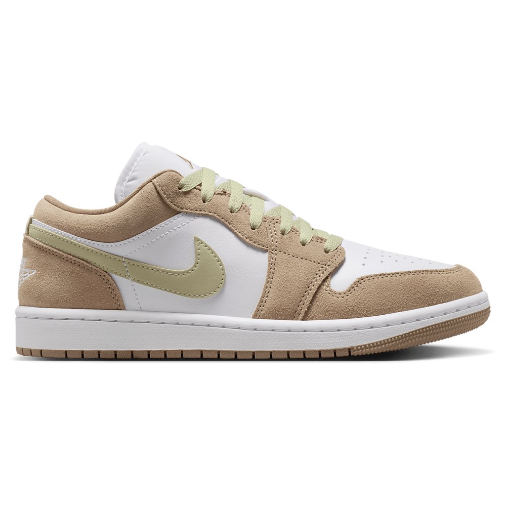 Jordan Jordan 1 Low in Khaki / White / Olive Aura