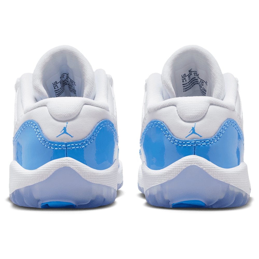 Jordan Jordan 11 Retro in White / Univ Blue / Black