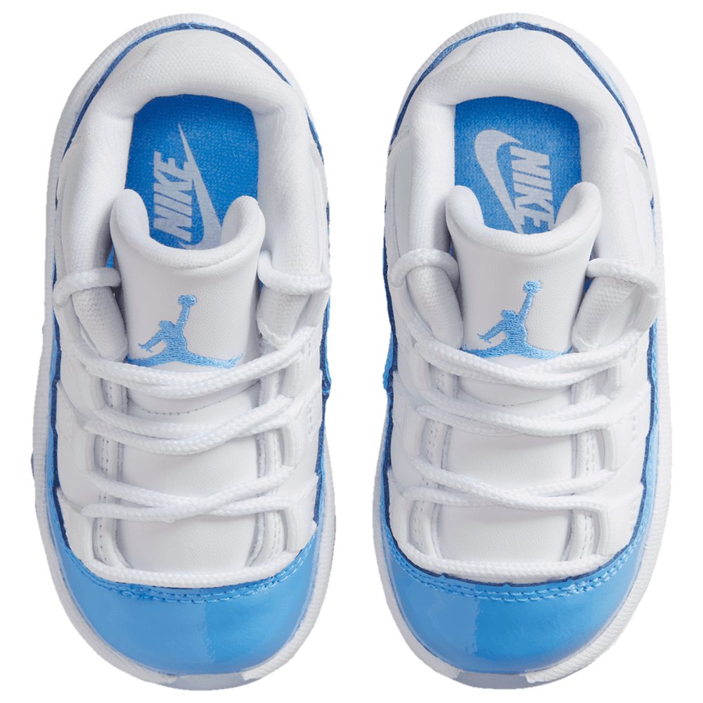 Jordan Jordan 11 Retro in White / Univ Blue / Black