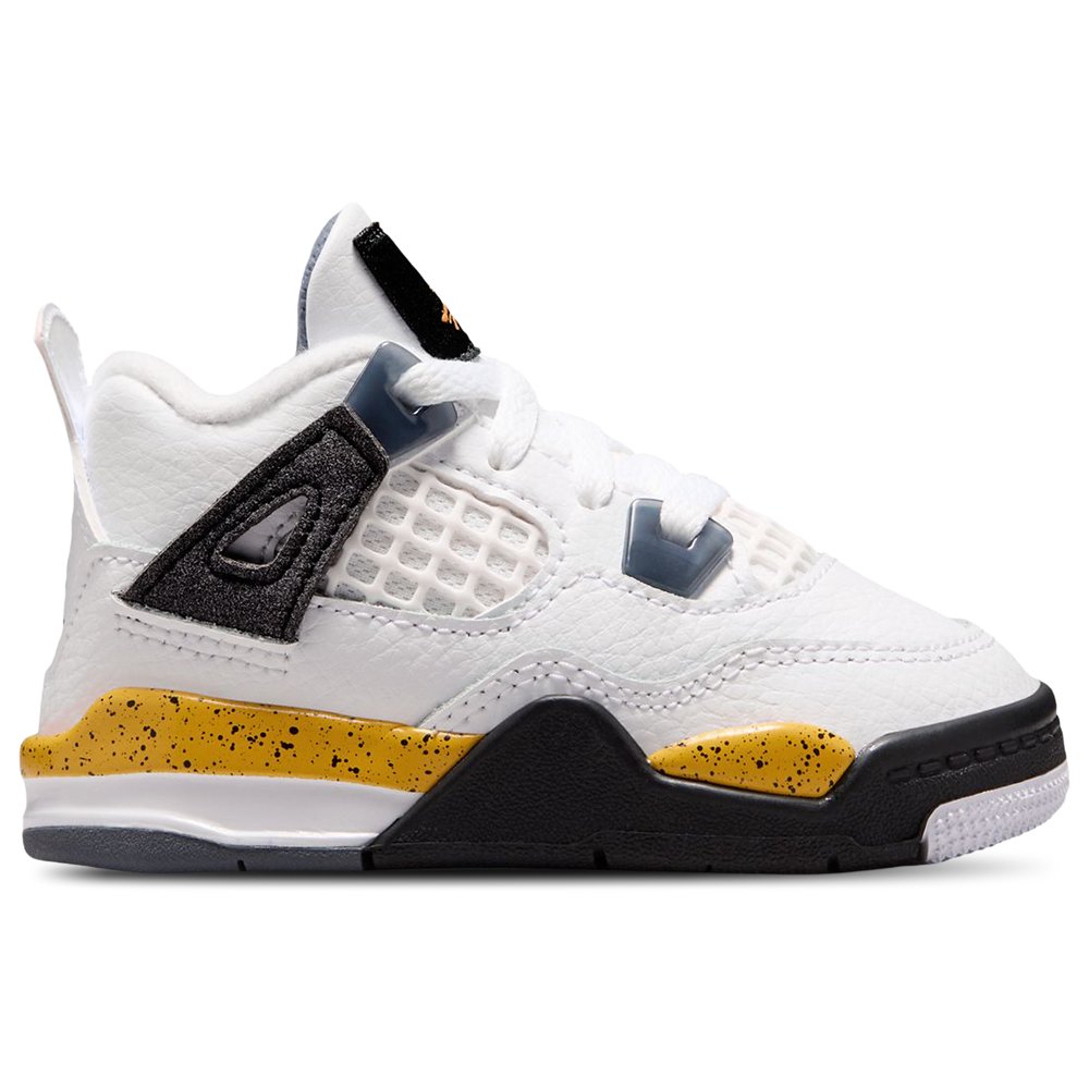 Jordan Jordan 4 Retro in White / Tour Yellow / Dark Blue Grey