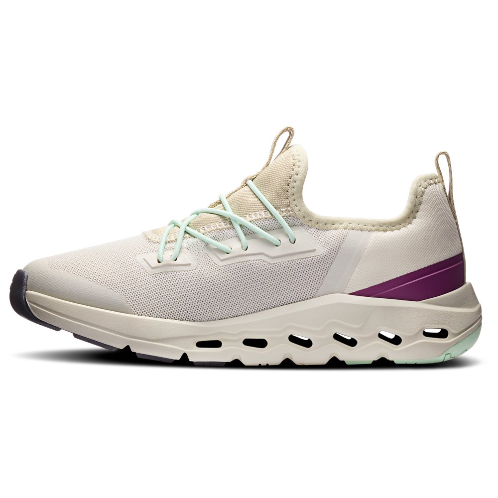 On On Cloudleap in Chalk / Elderberry