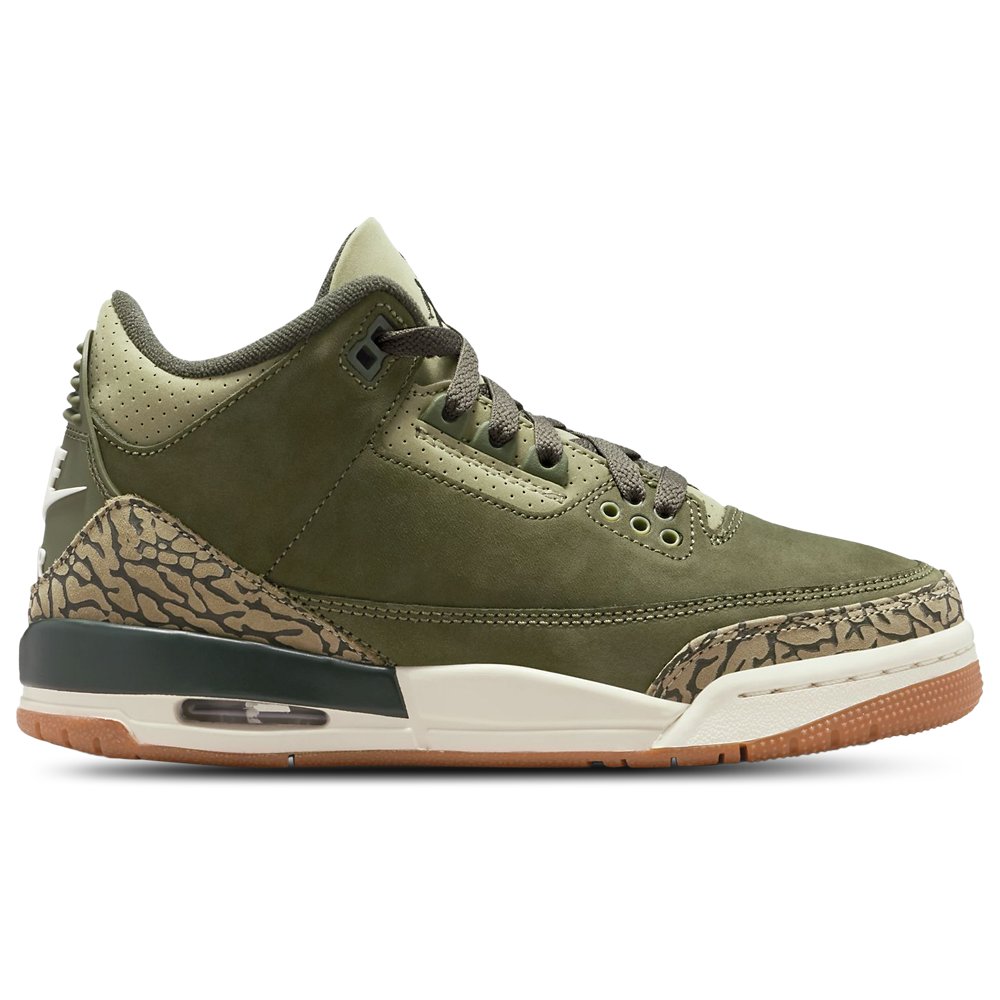 Jordan Jordan 3 Retro in Medium Olive / Sequoia / Neutral Olive