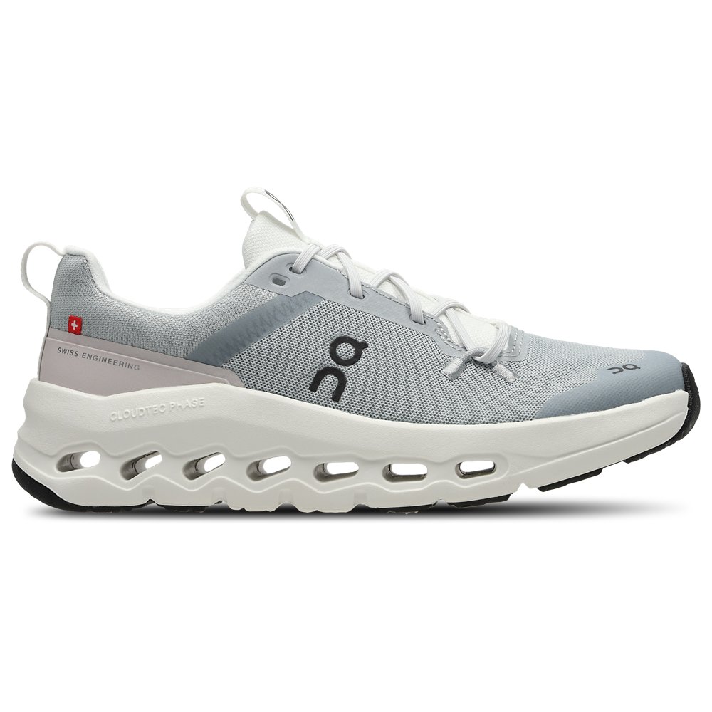 On On Cloudleap in Glacier / White