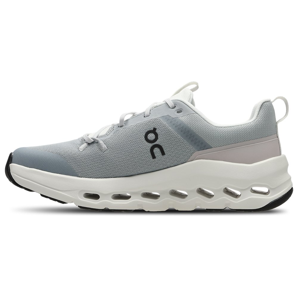 On On Cloudleap in Glacier / White