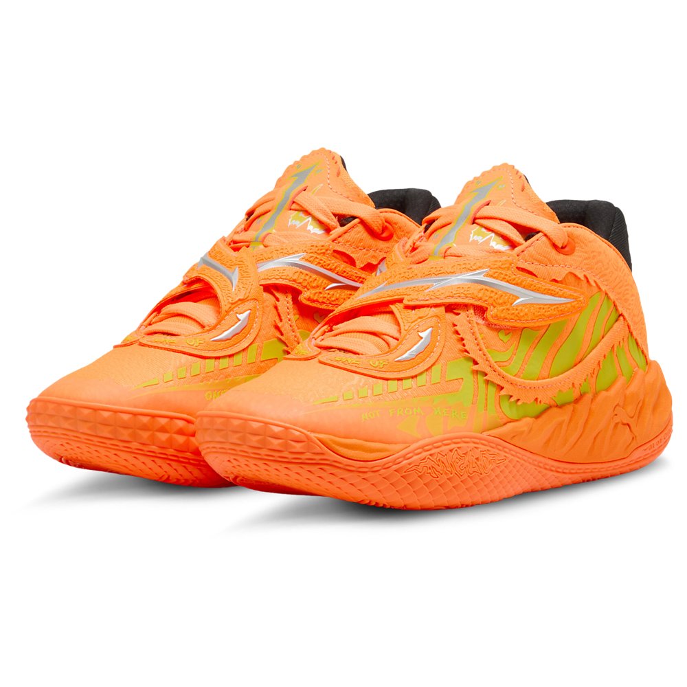 Puma Puma MB.05 in Heat Fire / Lux Lime