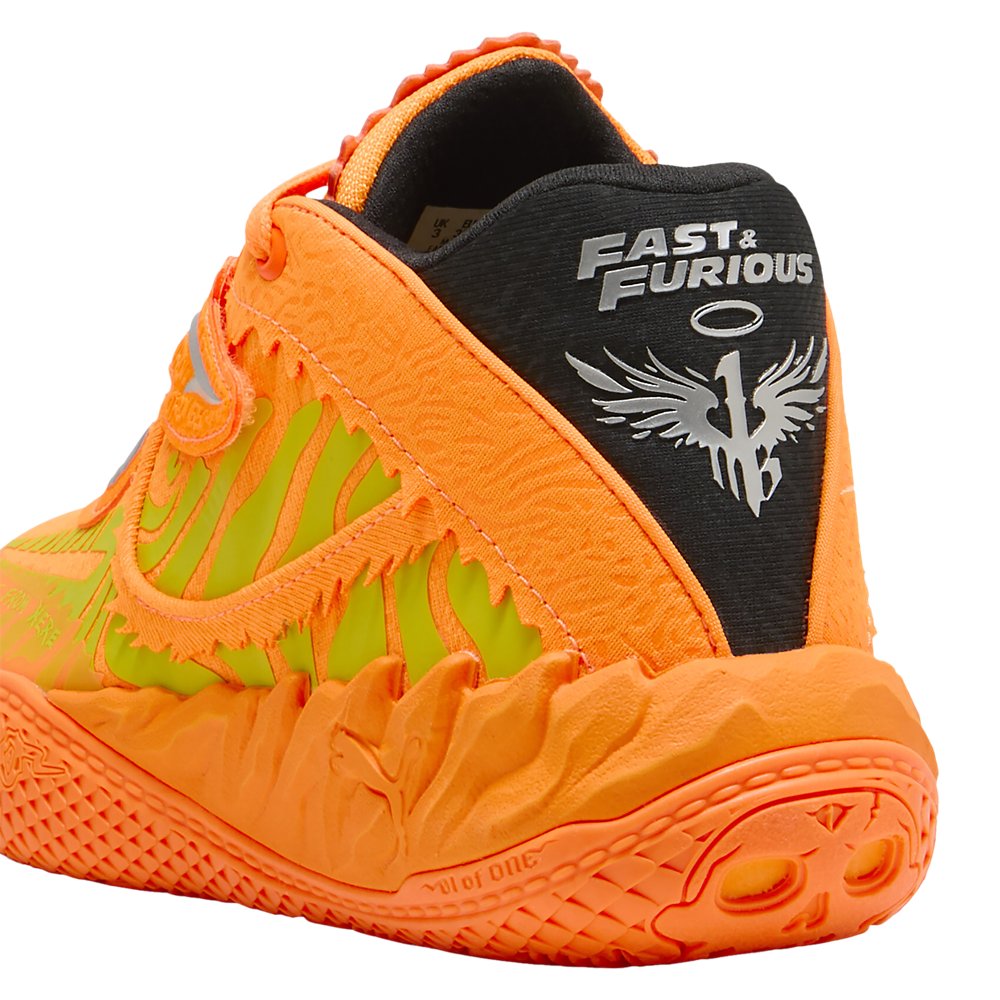 Puma Puma MB.05 in Heat Fire / Lux Lime