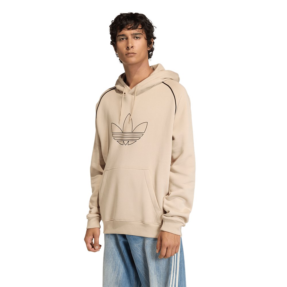 adidas adidas Superstar Hoodie in Stone Khaki