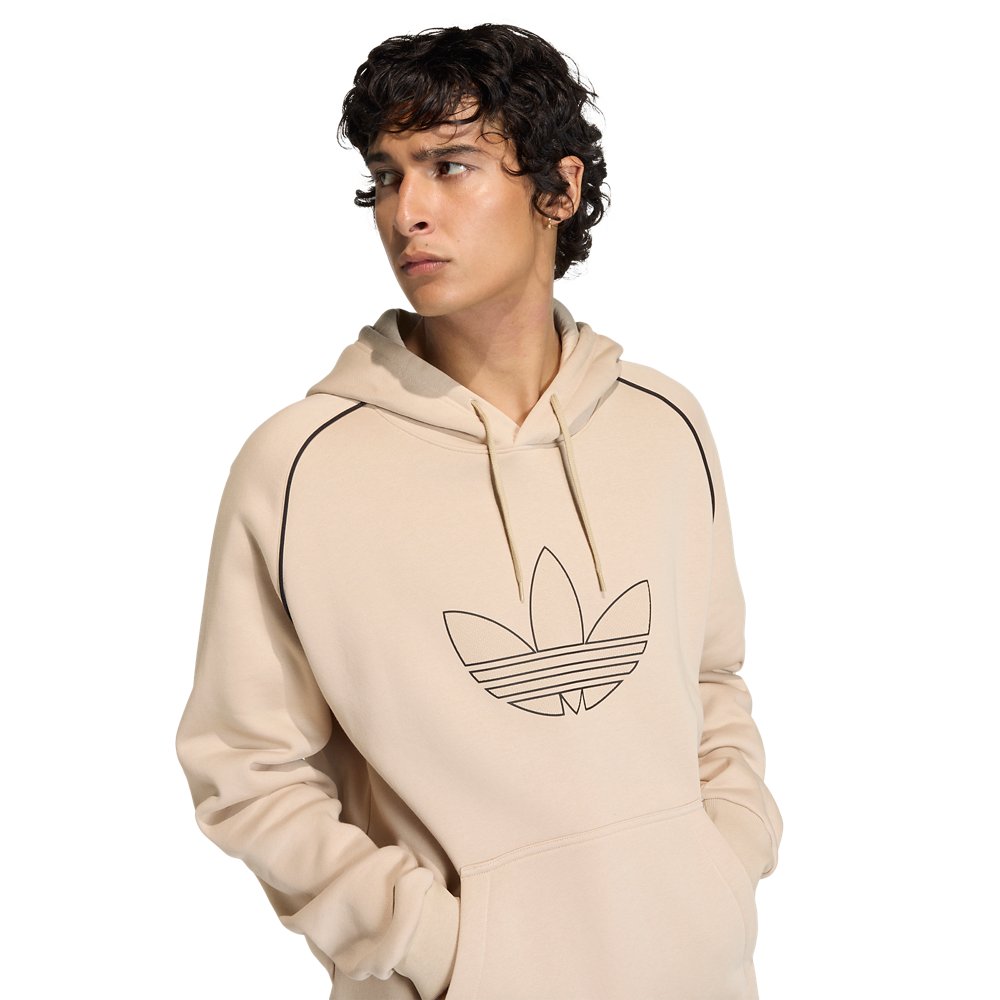 adidas adidas Superstar Hoodie in Stone Khaki