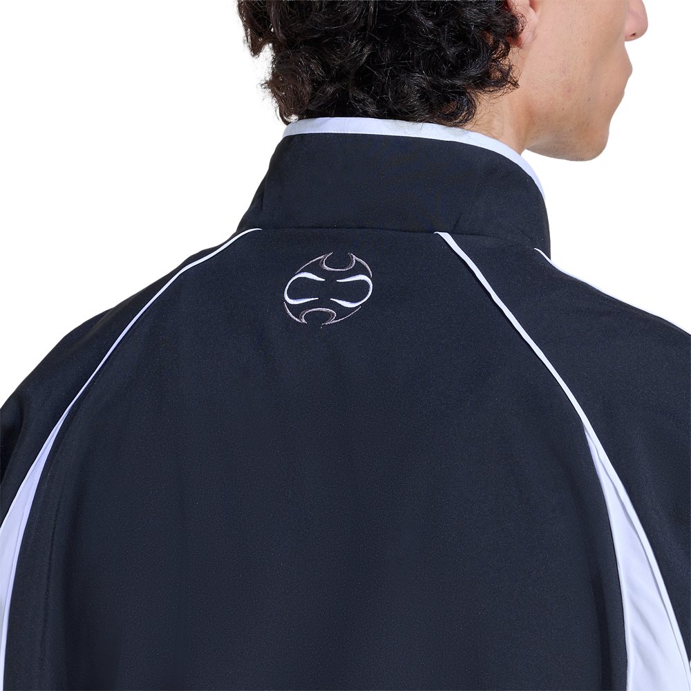 adidas adidas Teamgeist Half Zip Sweatshirt in Black / White