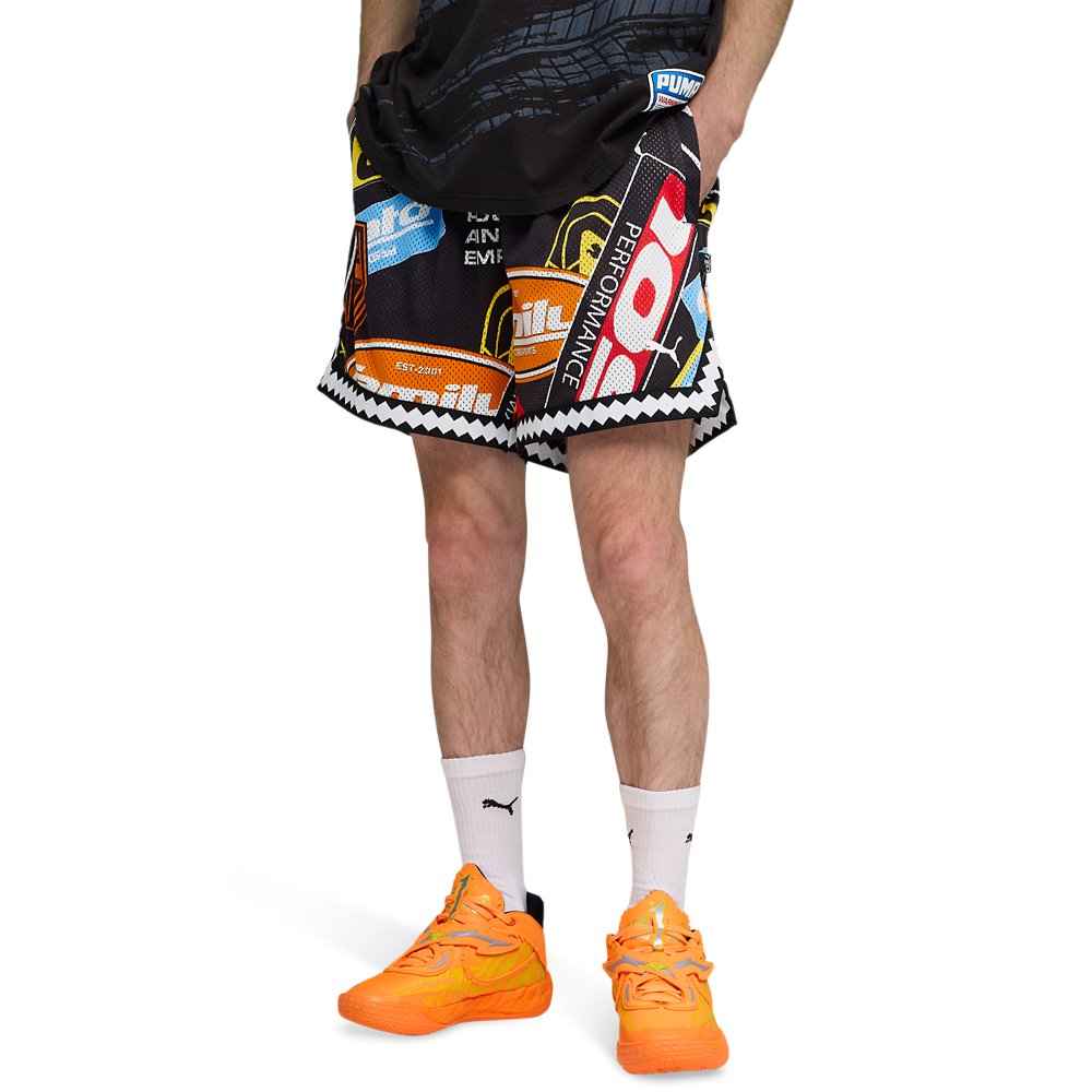Puma Puma Fast & Furious Rev Mesh Short 6In in Puma Black