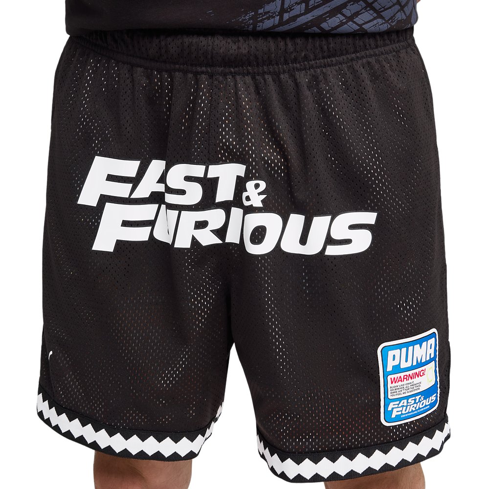 Puma Puma Fast & Furious Rev Mesh Short 6In in Puma Black
