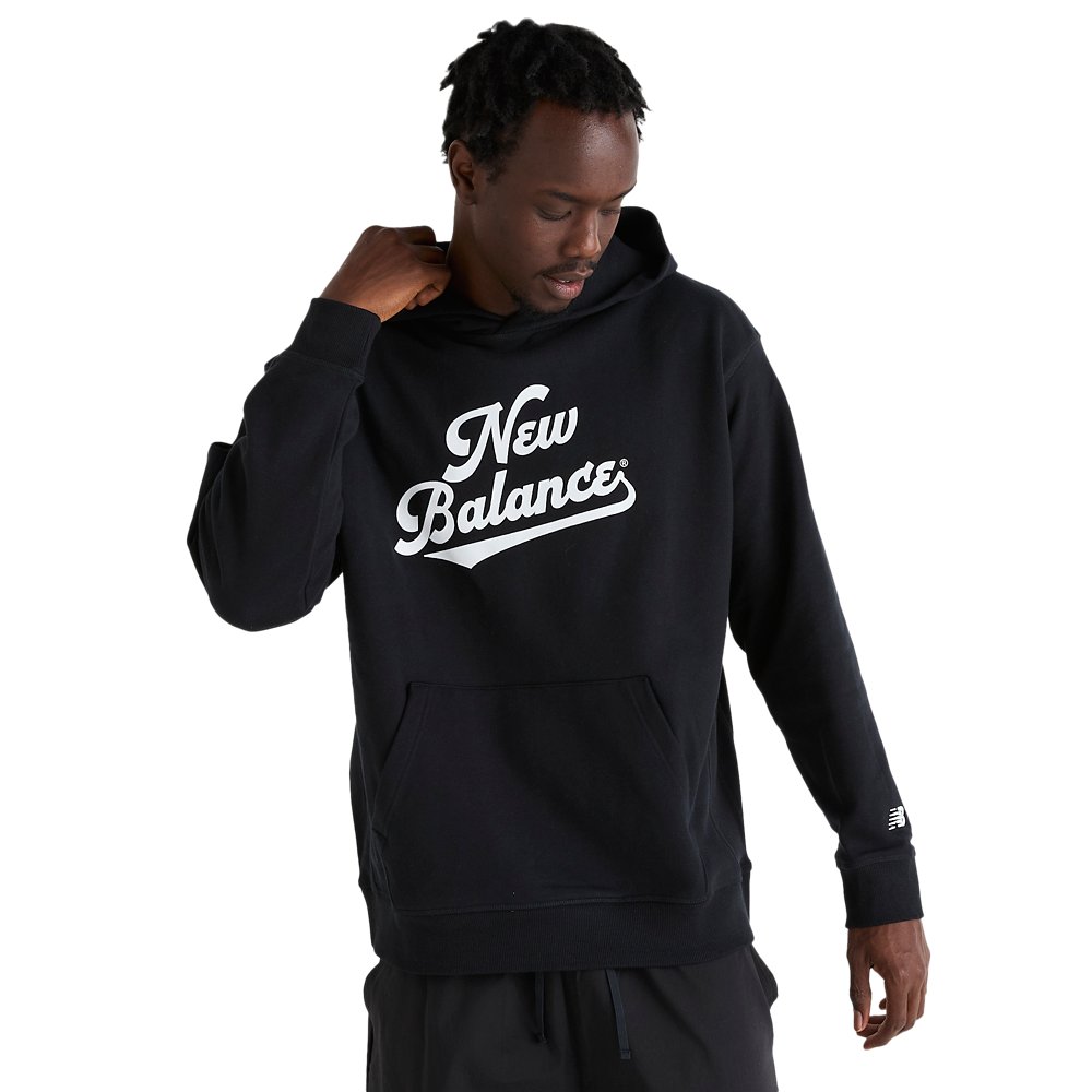 New Balance New Balance Athletics Fleece Hoodie in Black
