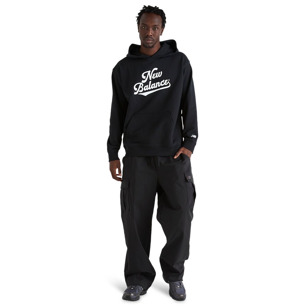 New Balance New Balance Athletics Fleece Hoodie in Black