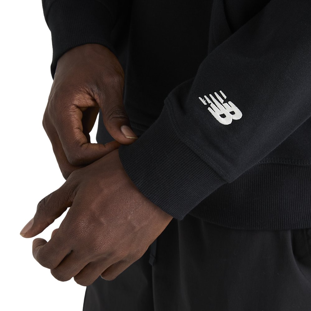New Balance New Balance Athletics Fleece Hoodie in Black