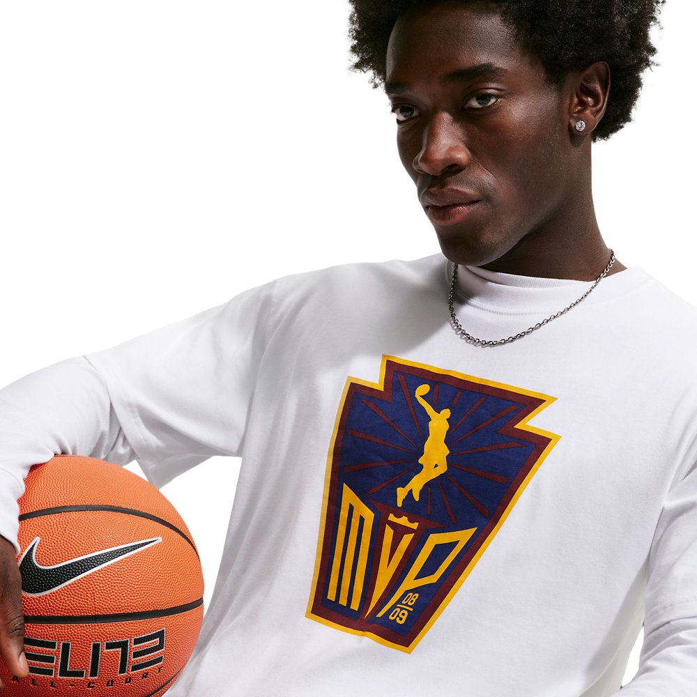 Nike Nike Men's Basketball LBJ 'Honour Society' T-Shirt in White
