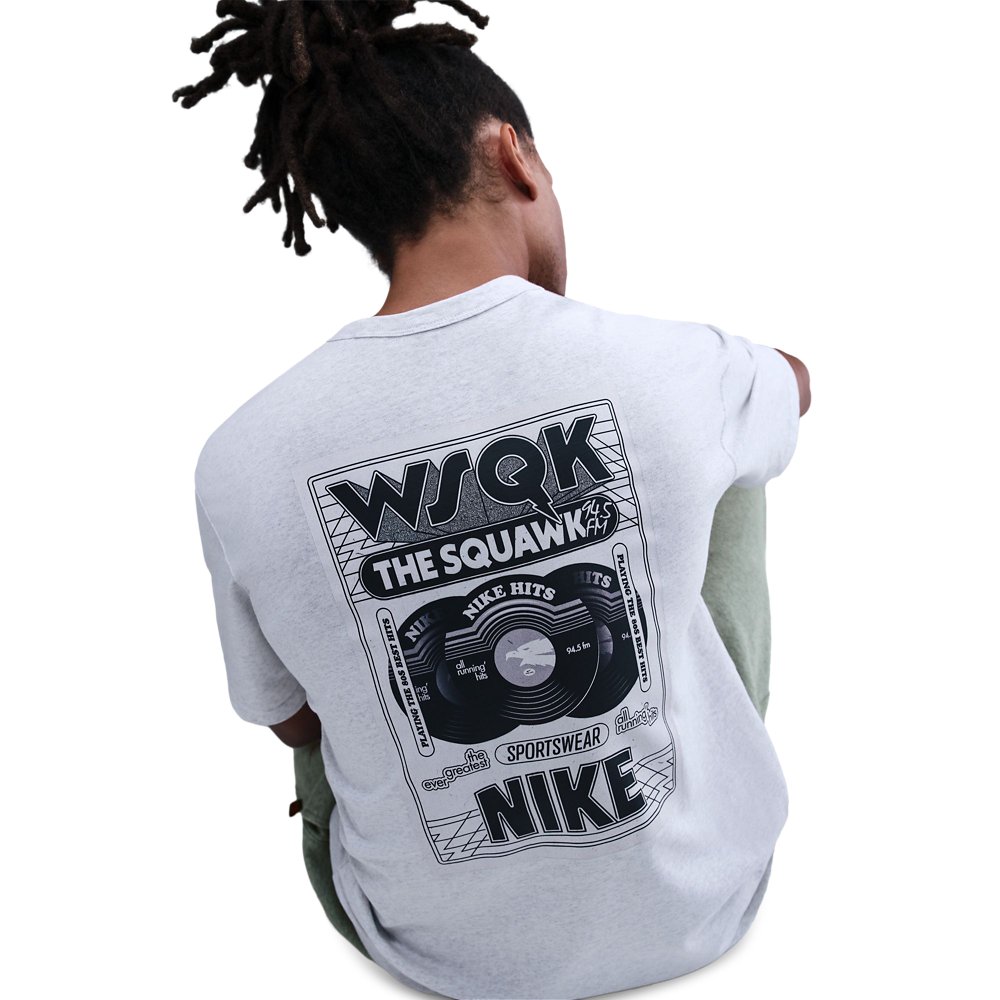 Nike Nike x Stranger Things T-Shirt in Birch Heather / Birch Heather
