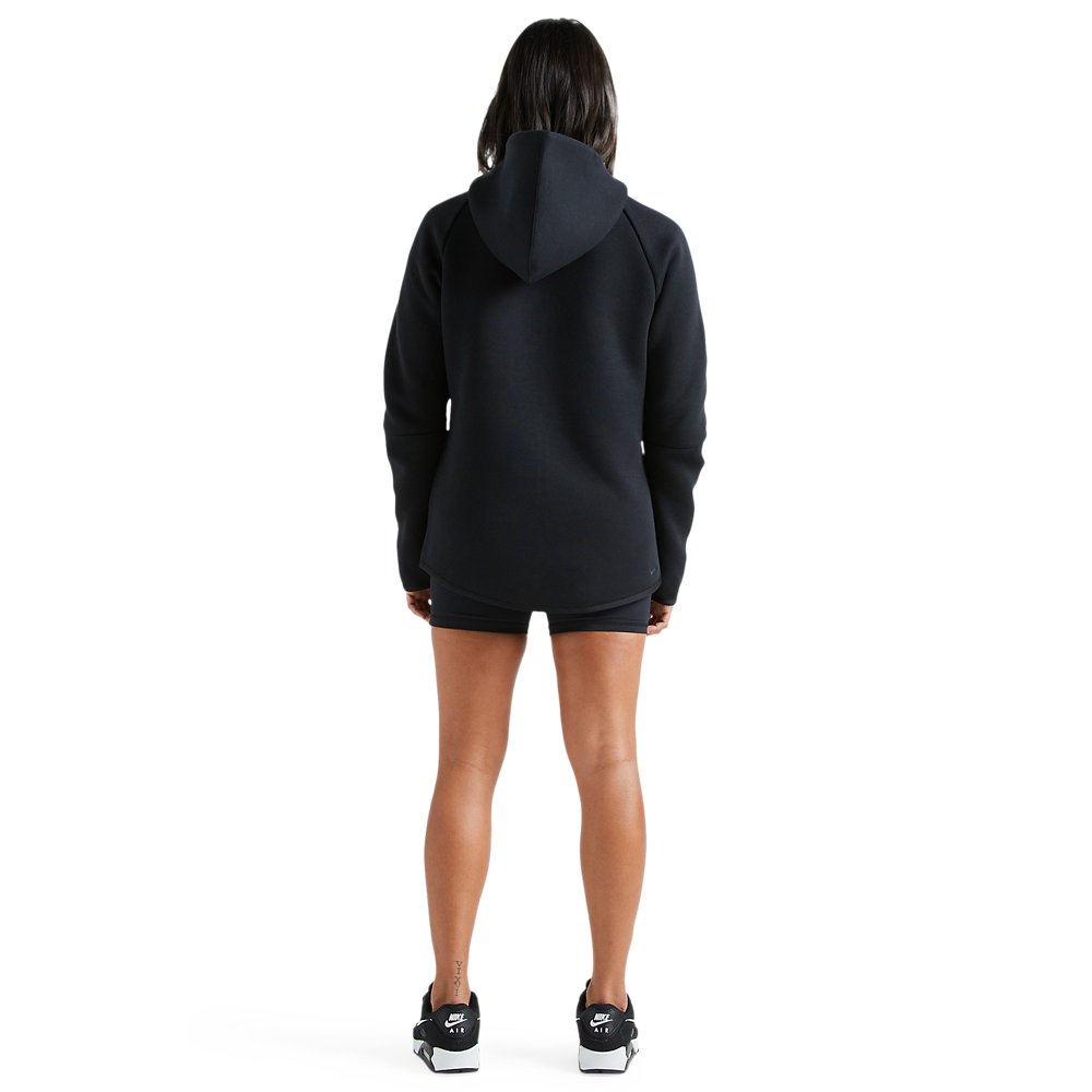 Nike Nike Tech Fleece Oversized Full-Zip Hoodie in Black