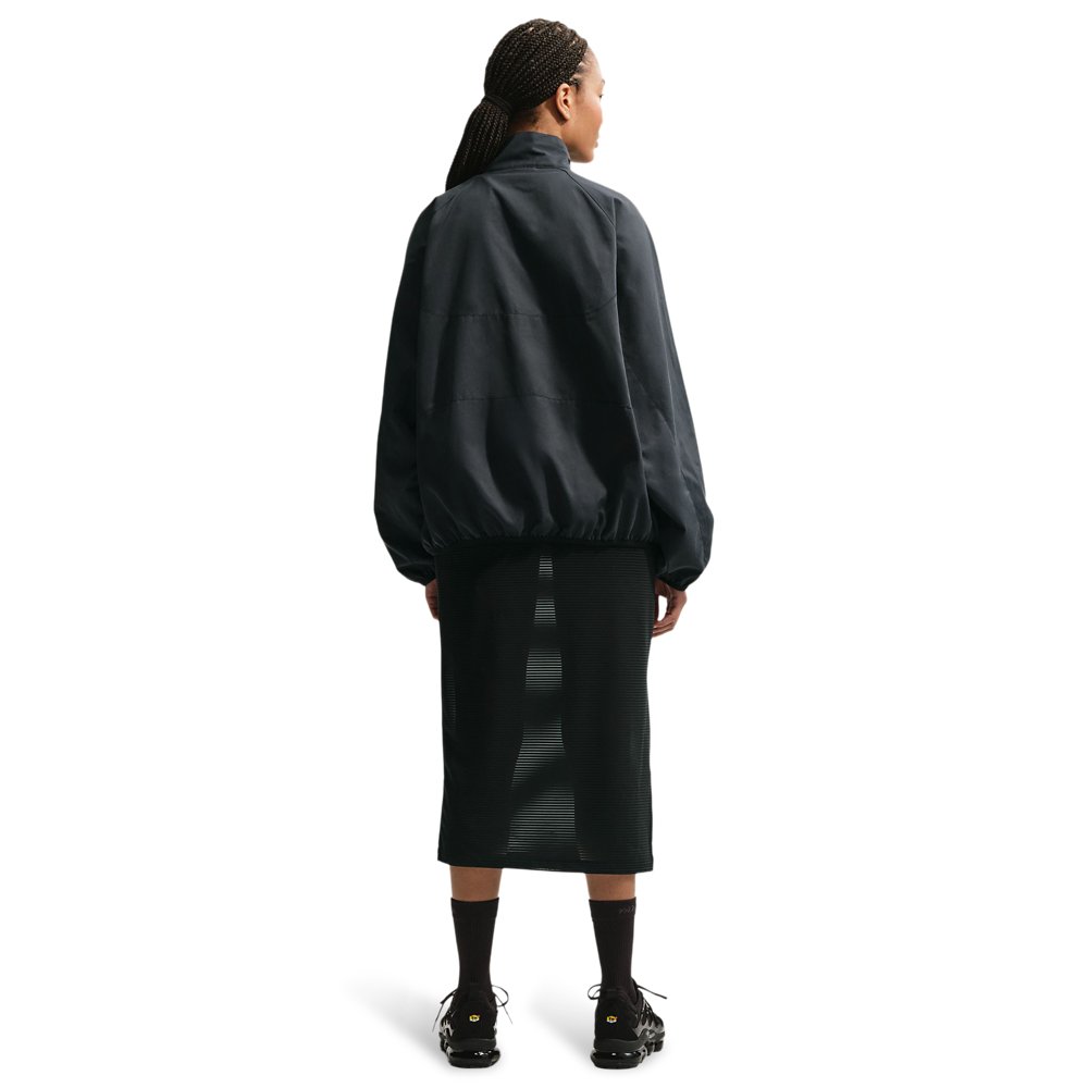 Nike Nike Sportwear Oversized 1/4-Zip Jacket in Black / Black / Chalk