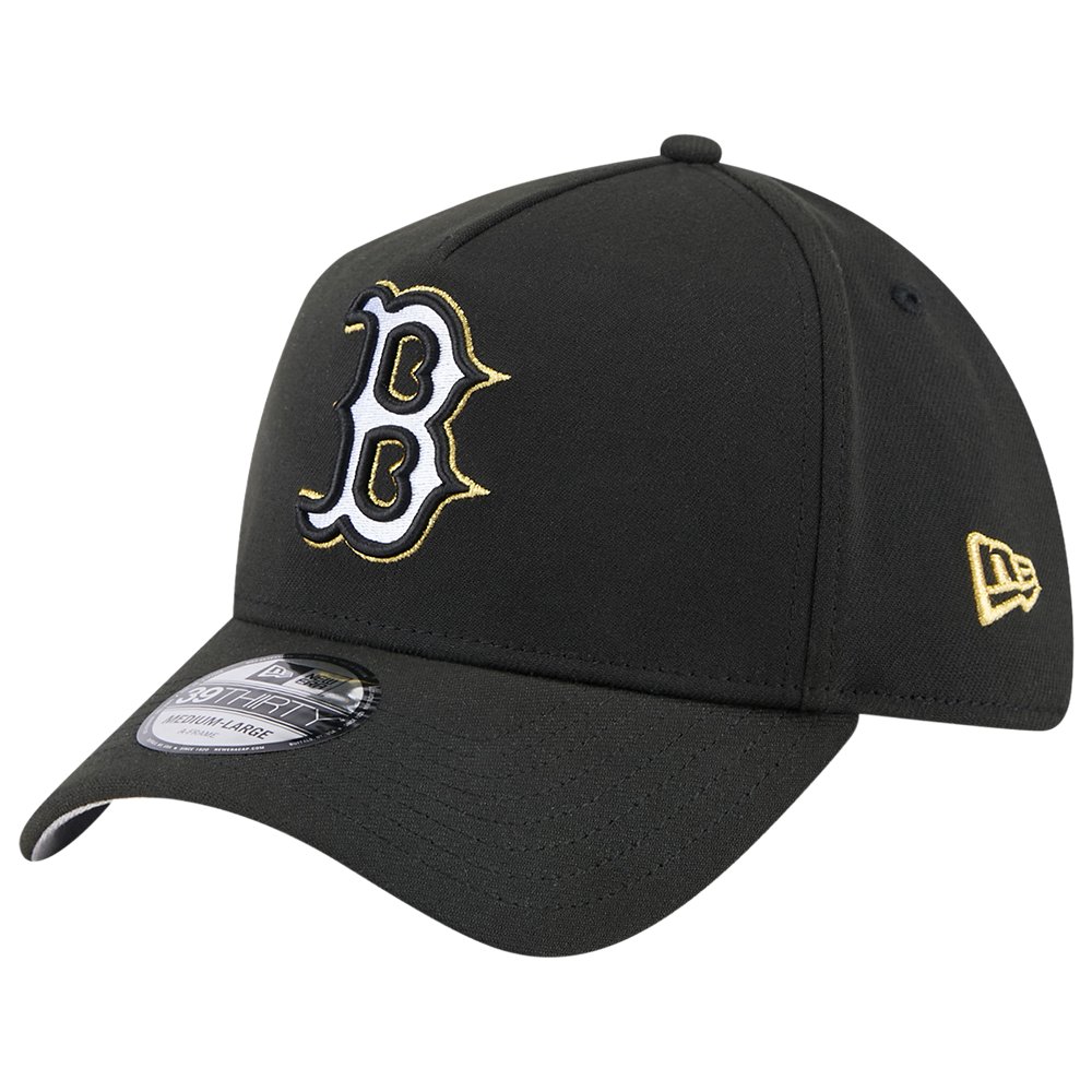 New Era New Era 39THIRTY A-Frame Cap Small-Medium in Black / Gold (1800)
