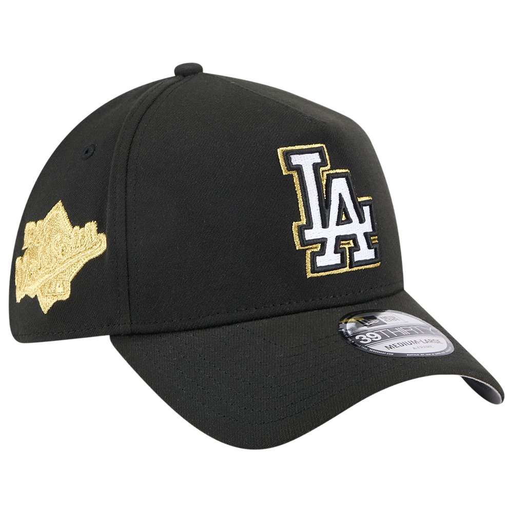New Era New Era 39THIRTY A-Frame Cap Small-Medium in Black / Gold