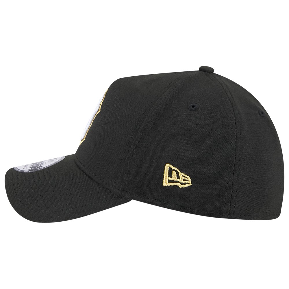New Era New Era 39THIRTY A-Frame Cap Small-Medium in Black / Gold (9100)