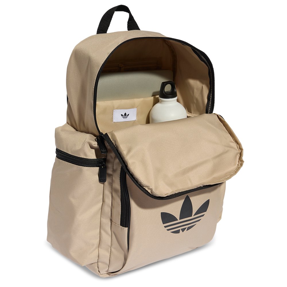 adidas adidas Adicolor Backpack in Stone Khaki / Black